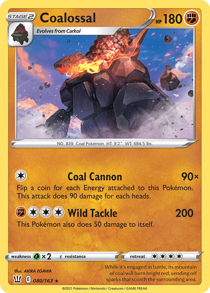 Coalossal – Battle Styles