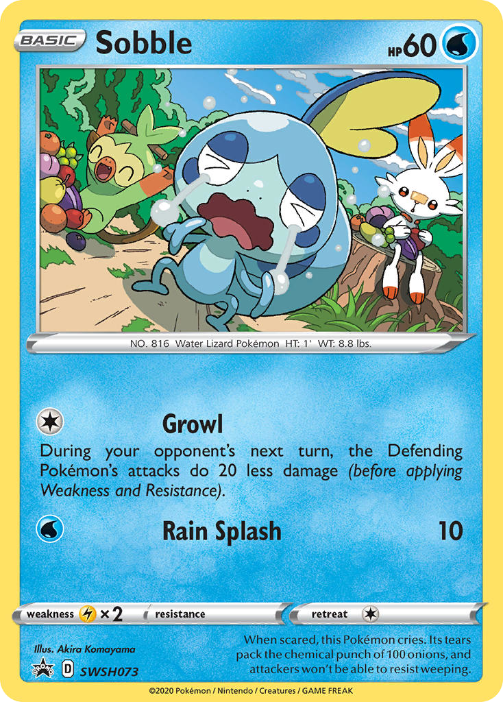 Sobble – SWSH Black Star Promos