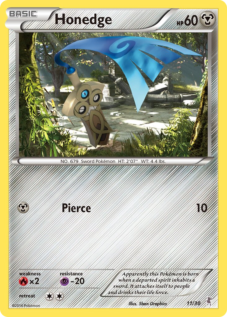 Honedge – XY Trainer Kit Bisharp