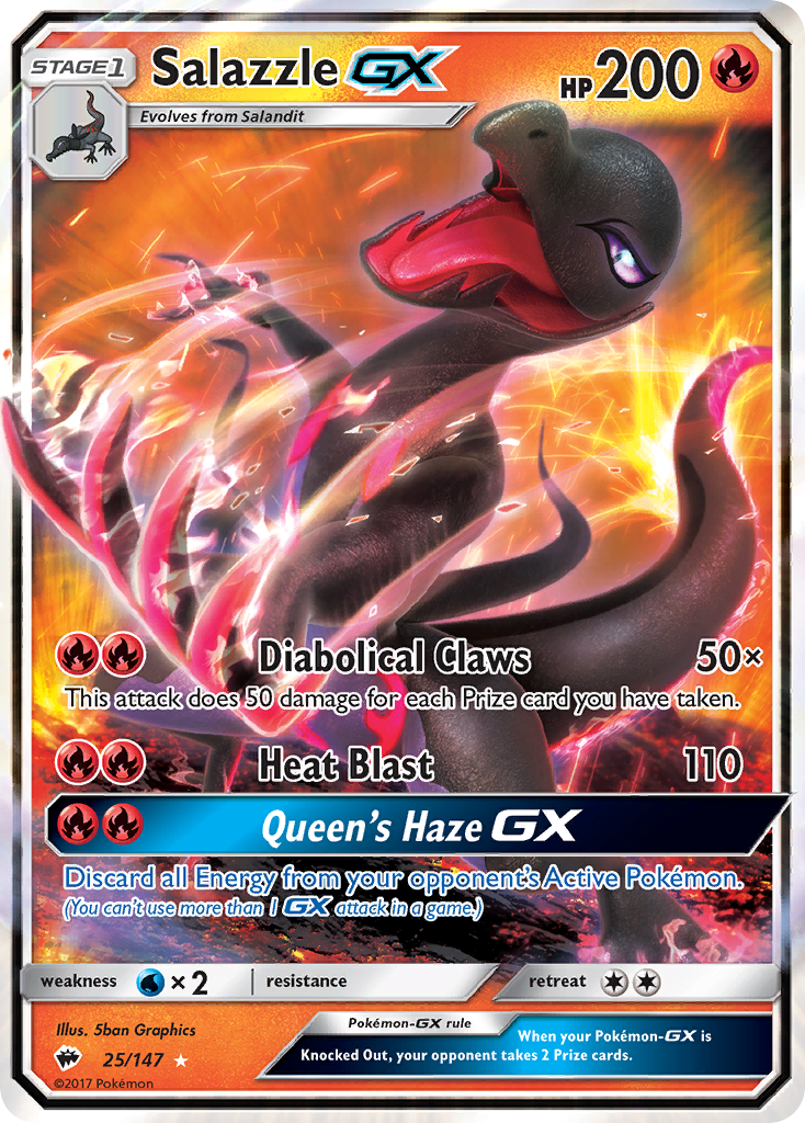 Salazzle-GX – Burning Shadows