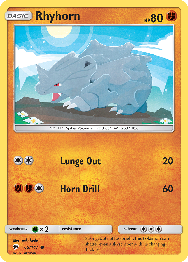 Rhyhorn – Burning Shadows