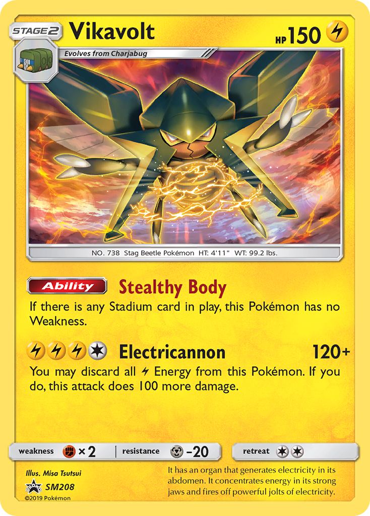 Vikavolt – SM Black Star Promos