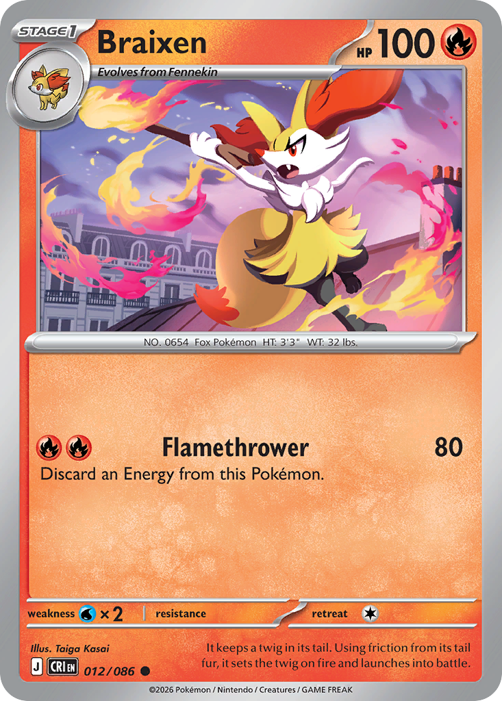 Braixen – Chaos Rising