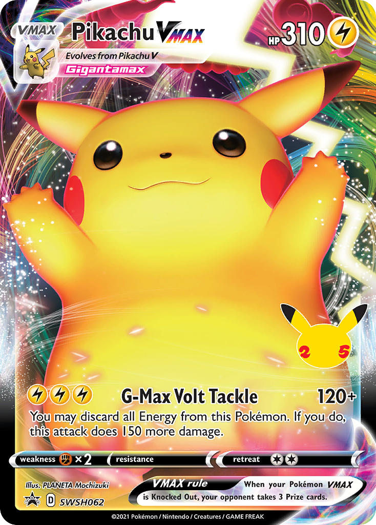 Pikachu VMAX – SWSH Black Star Promos