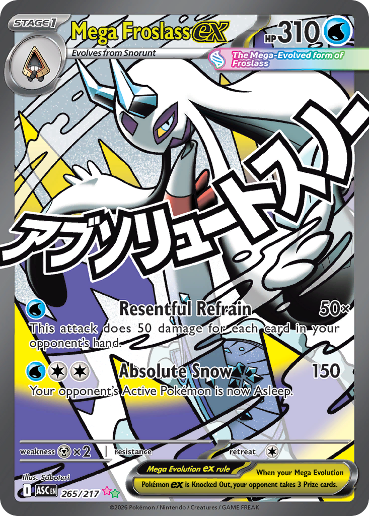 Mega Froslass ex – Ascended Heroes