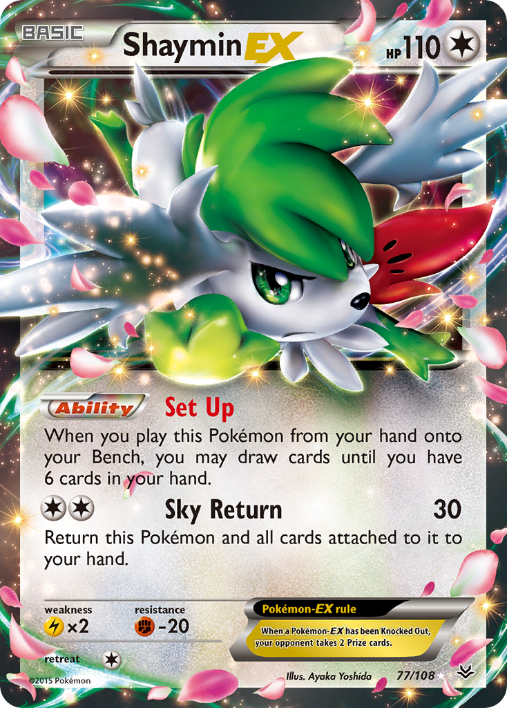 Shaymin-EX – Roaring Skies