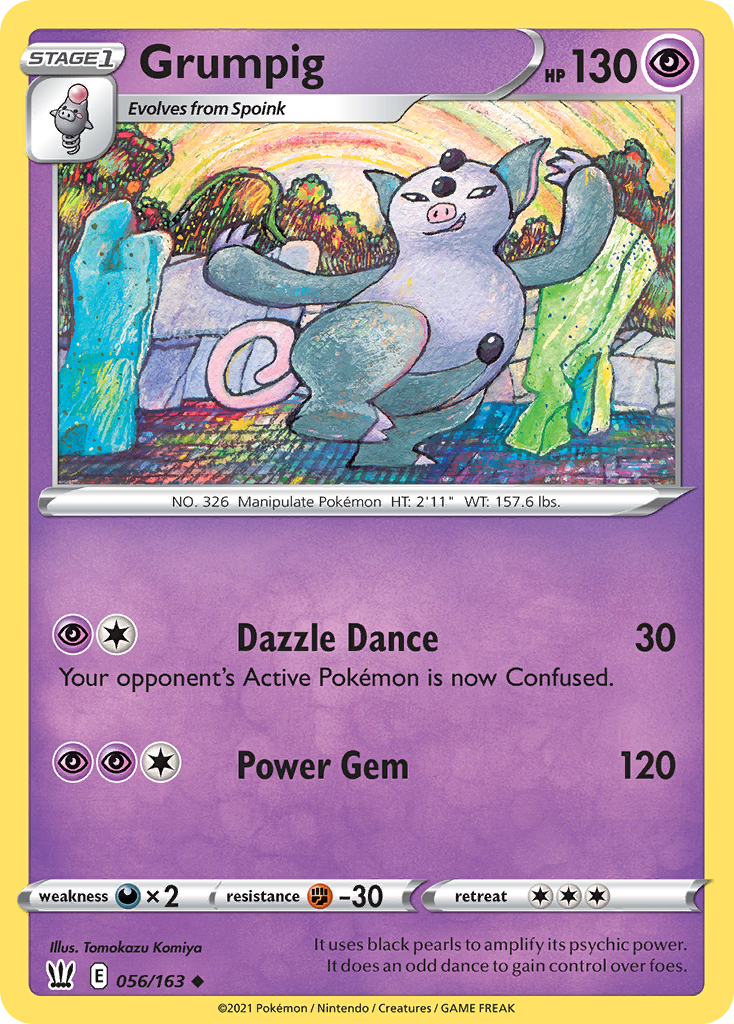 Grumpig – Battle Styles