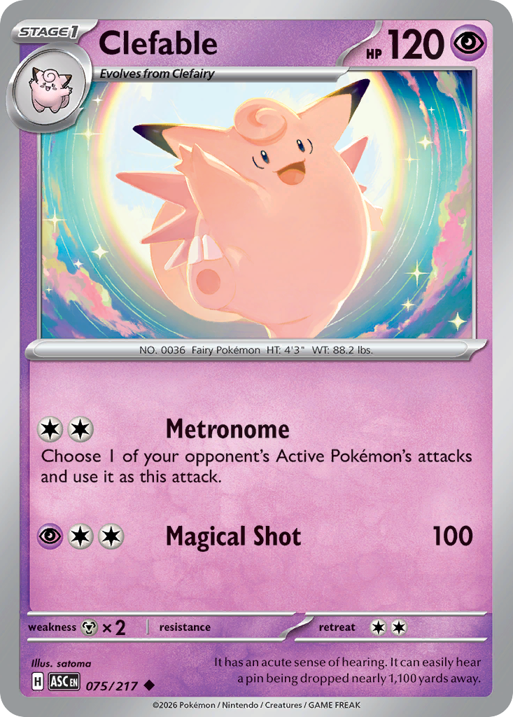 Clefable – Ascended Heroes