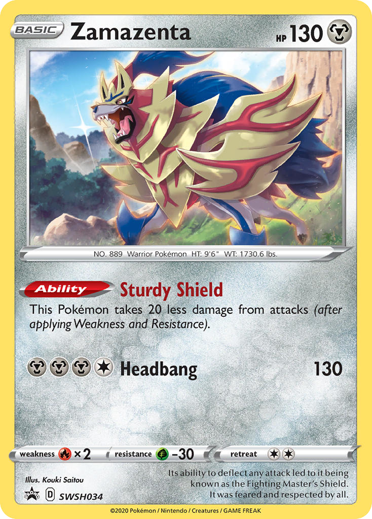 Zamazenta – SWSH Black Star Promos