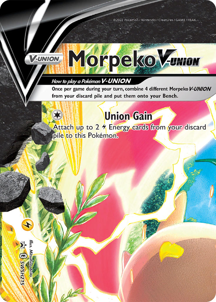 Morpeko V-UNION – SWSH Black Star Promos