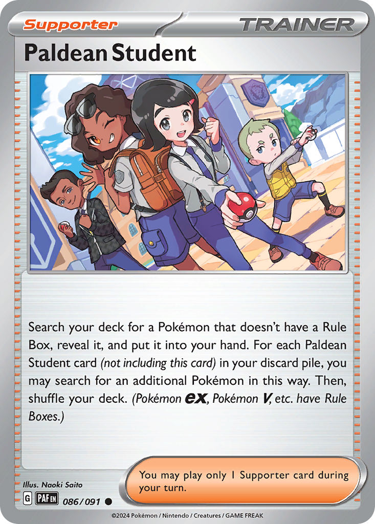 Paldean Student – Paldean Fates
