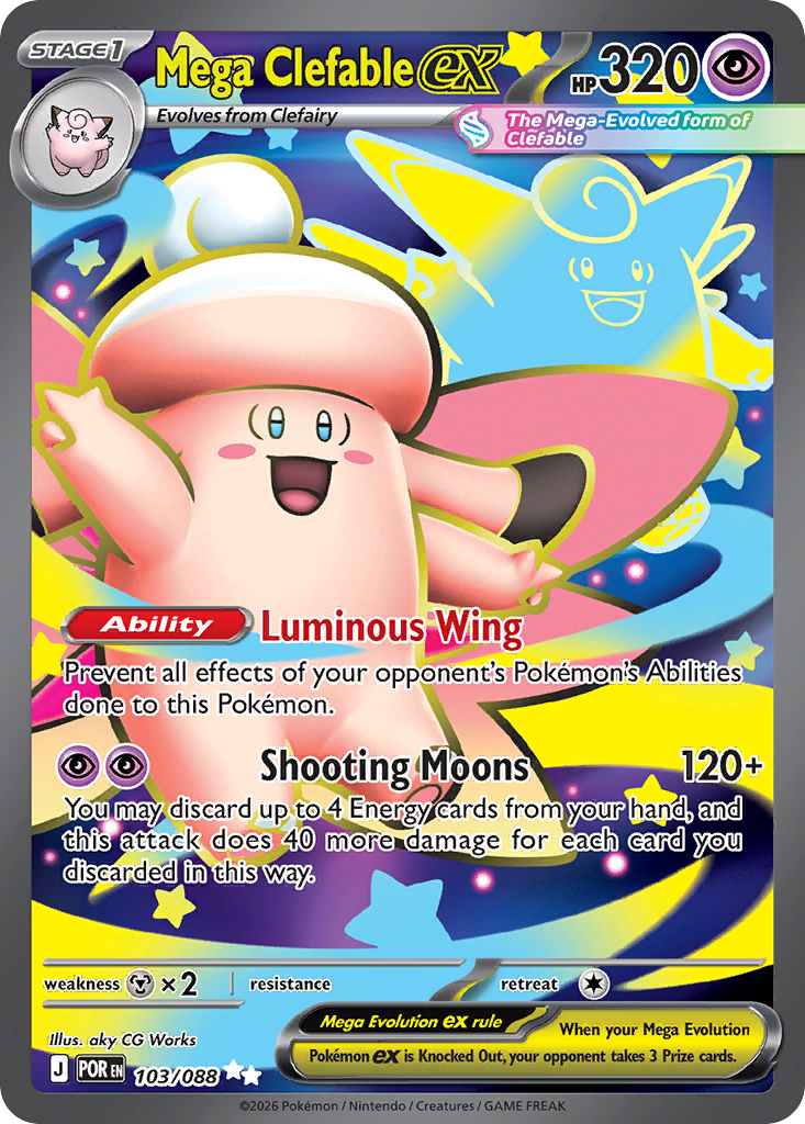 Mega Clefable ex – Perfect Order