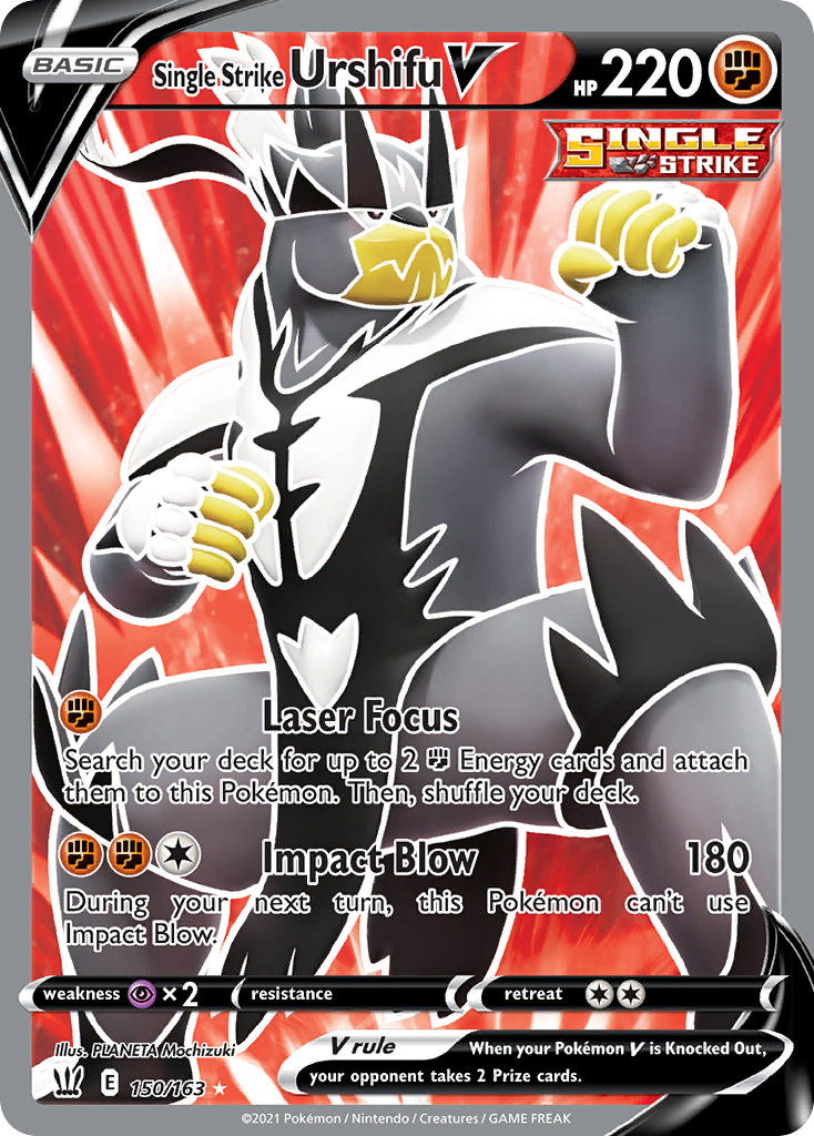 Single Strike Urshifu V – Battle Styles