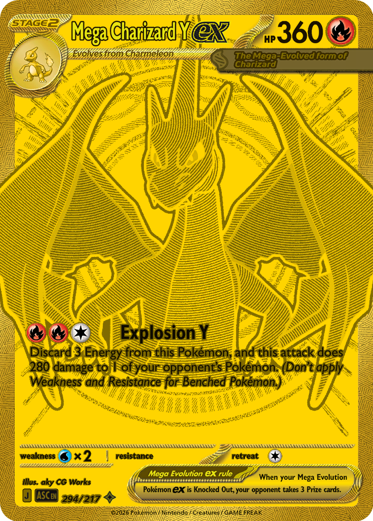 Mega Charizard Y ex – Ascended Heroes