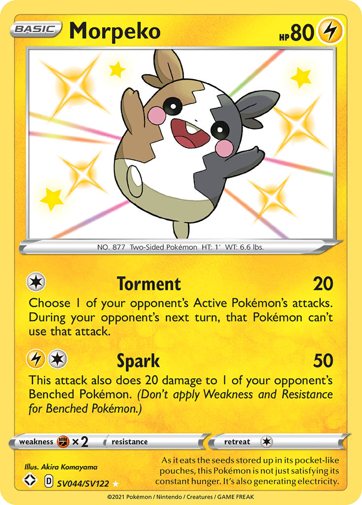 Morpeko – Shining Fates Shiny Vault