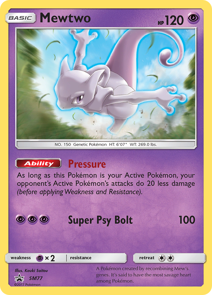 Mewtwo – SM Black Star Promos