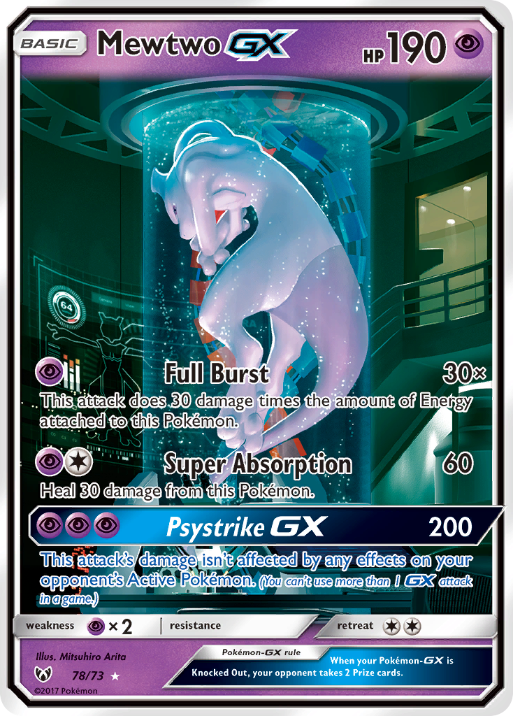 Mewtwo-GX – Shining Legends