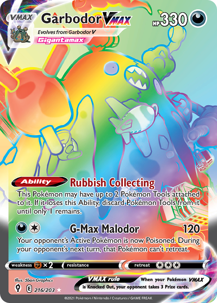 Garbodor VMAX – Evolving Skies
