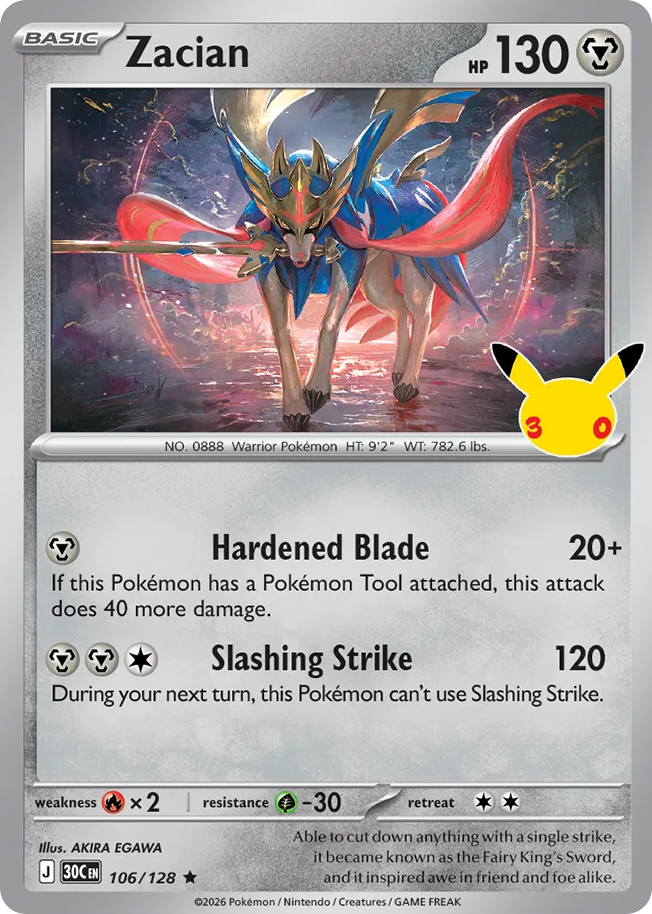Zacian – 30th Celebration