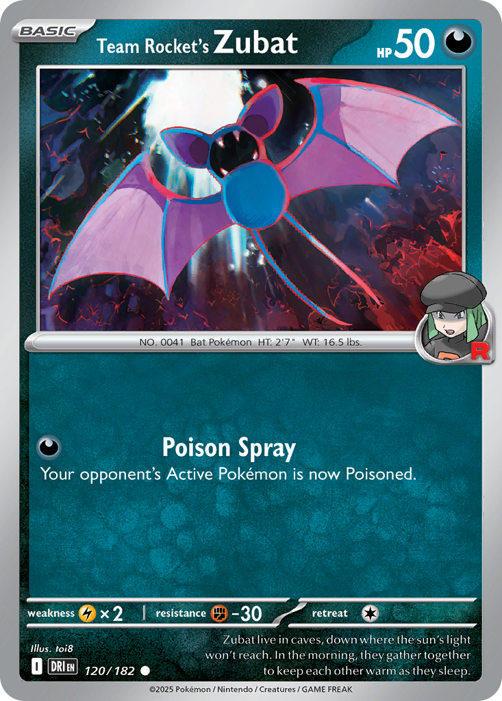 Team Rocket's Zubat – Destined Rivals