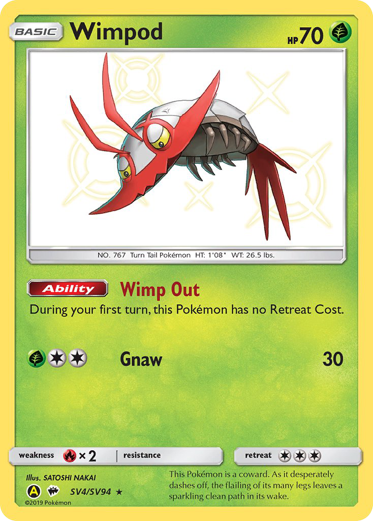 Wimpod – Hidden Fates Shiny Vault
