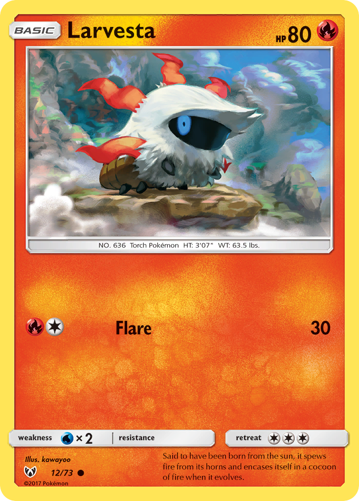 Larvesta – Shining Legends