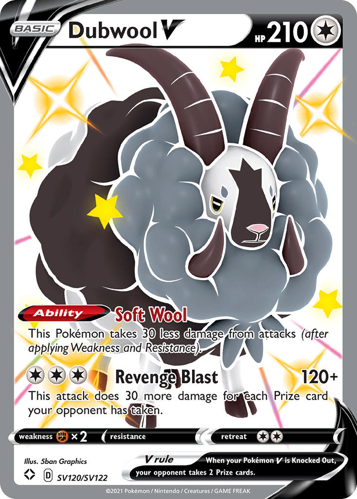 Dubwool V – Shining Fates Shiny Vault