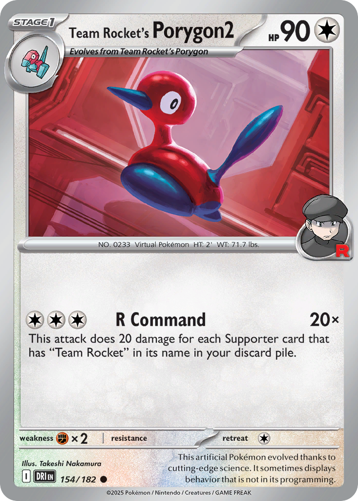 Team Rocket's Porygon2 – Destined Rivals
