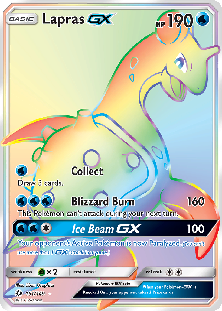 Lapras-GX – Sun & Moon