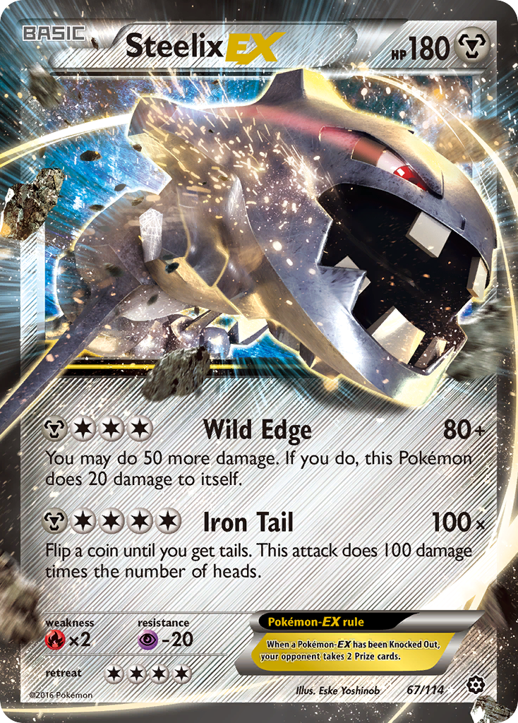 Steelix-EX – Steam Siege