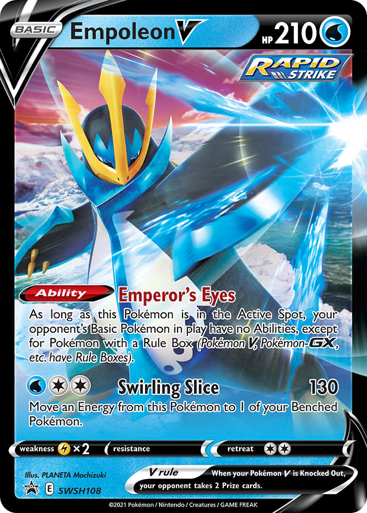 Empoleon V – SWSH Black Star Promos