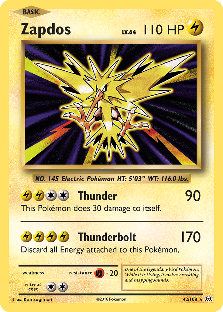 Zapdos – Evolutions