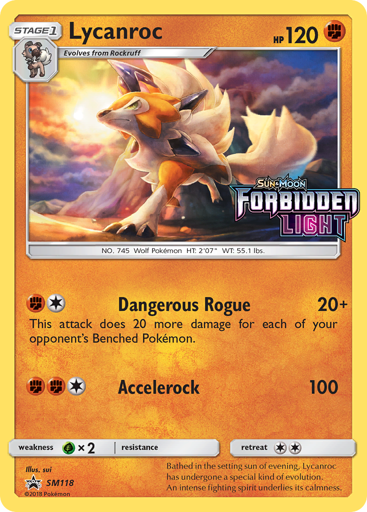 Lycanroc – SM Black Star Promos