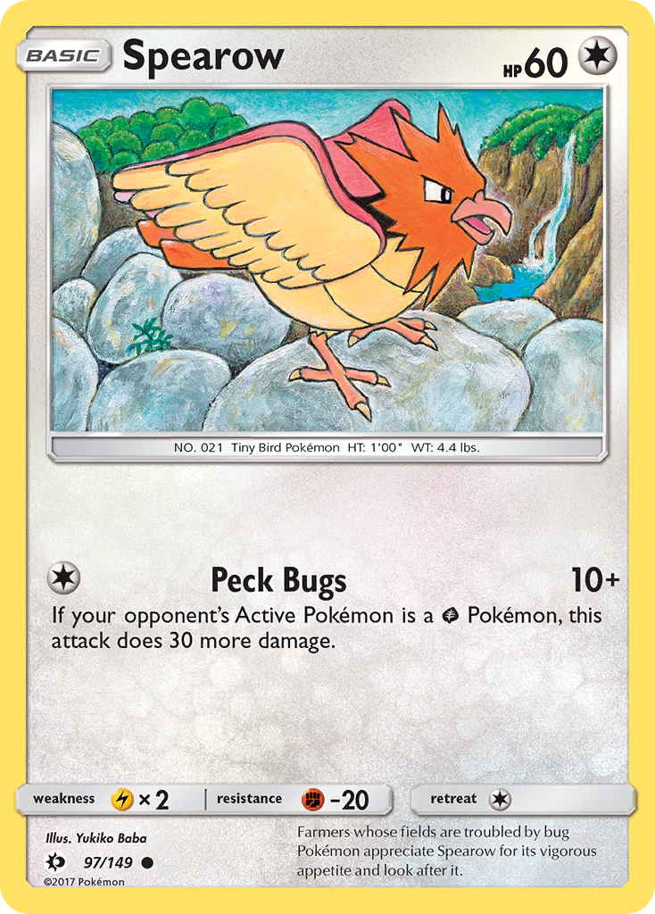 Spearow – Sun & Moon