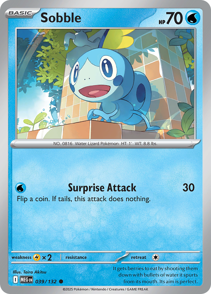 Sobble – Mega Evolution