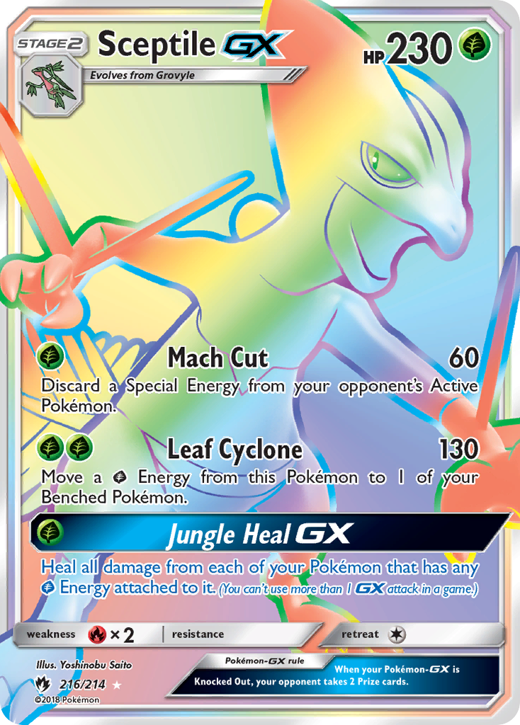 Sceptile-GX – Lost Thunder