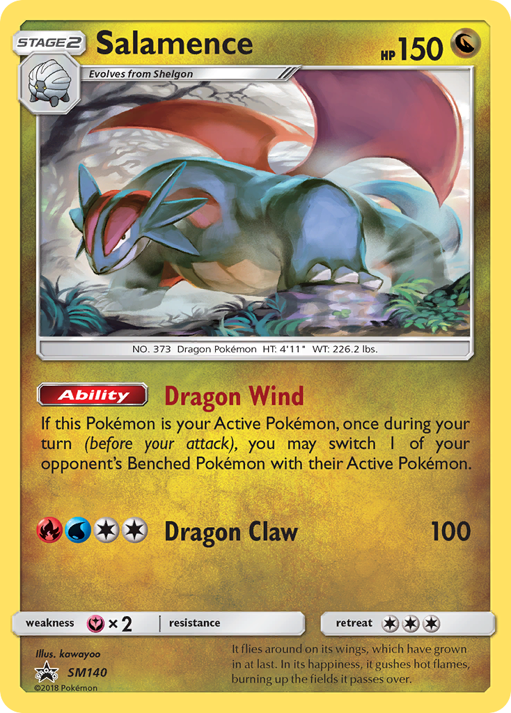 Salamence – SM Black Star Promos