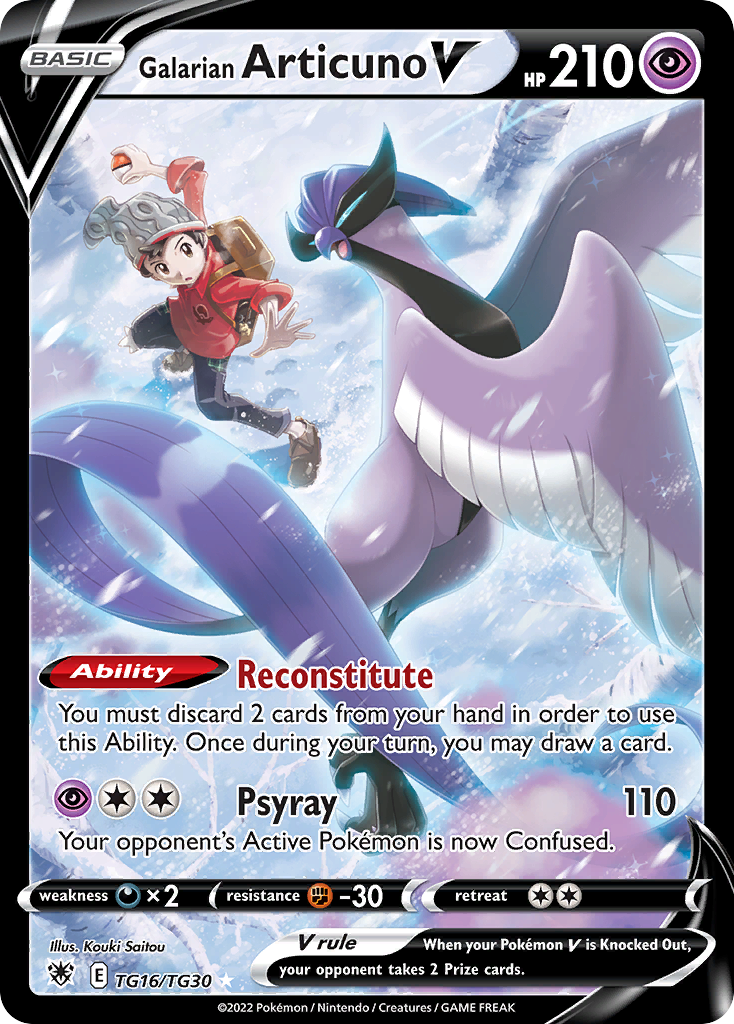 Galarian Articuno V – Astral Radiance Trainer Gallery