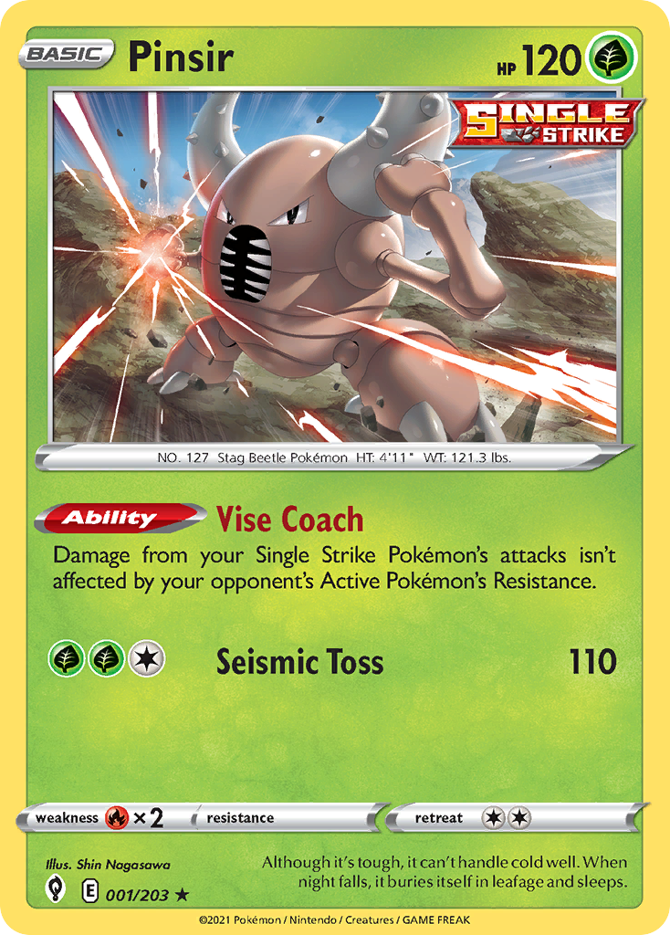 Pinsir – Evolving Skies