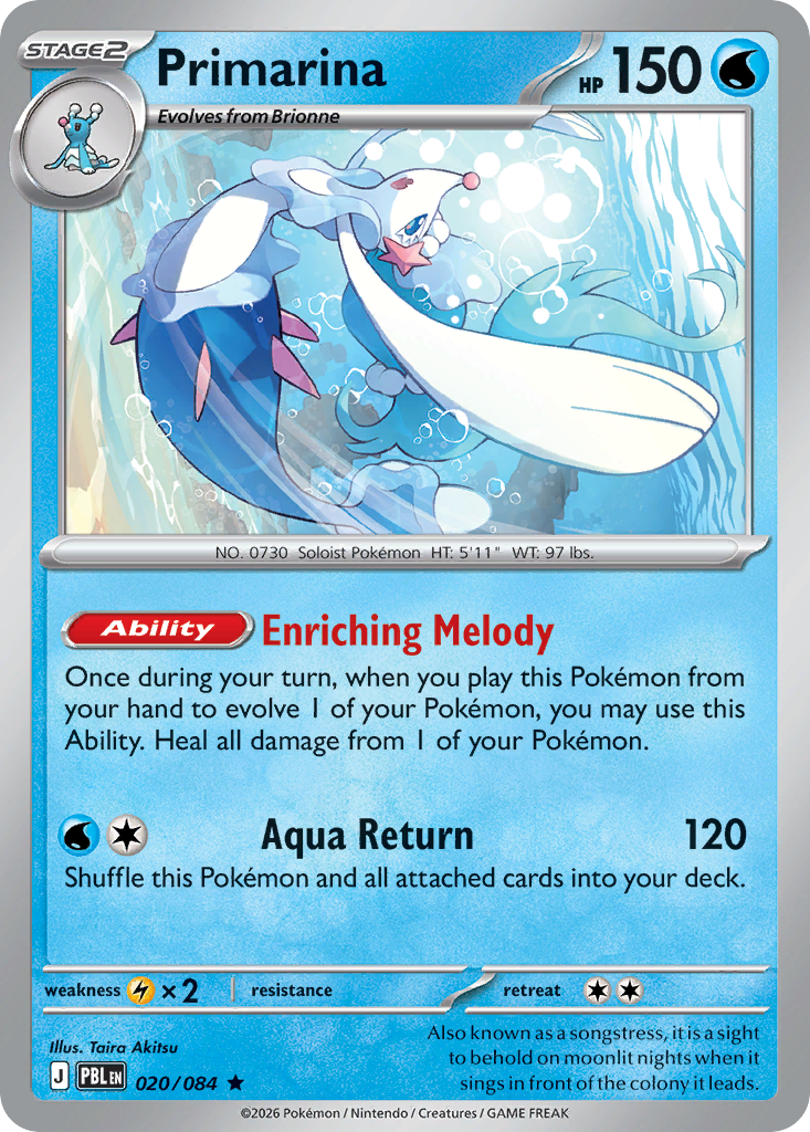 Primarina – Pitch Black