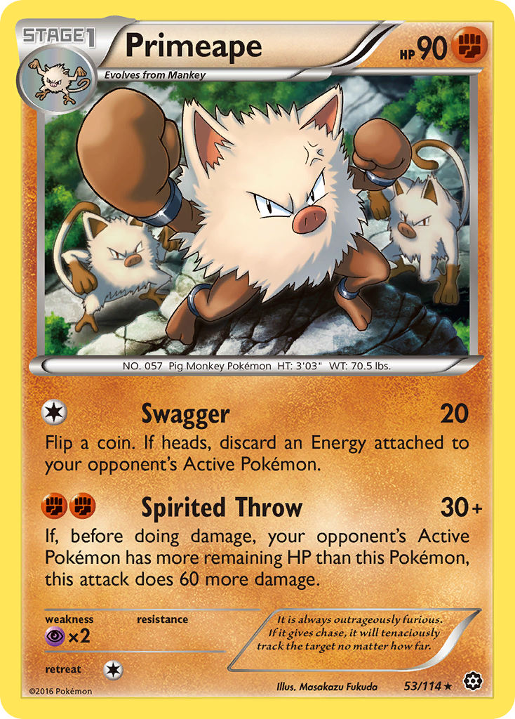 Primeape – Steam Siege