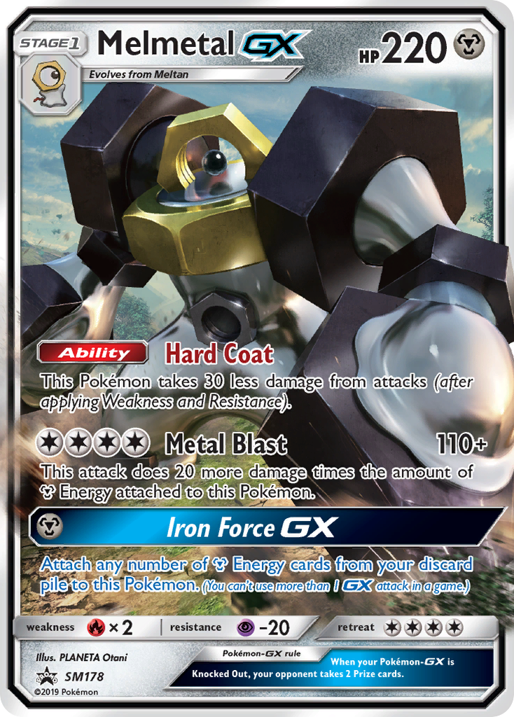 Melmetal-GX – SM Black Star Promos