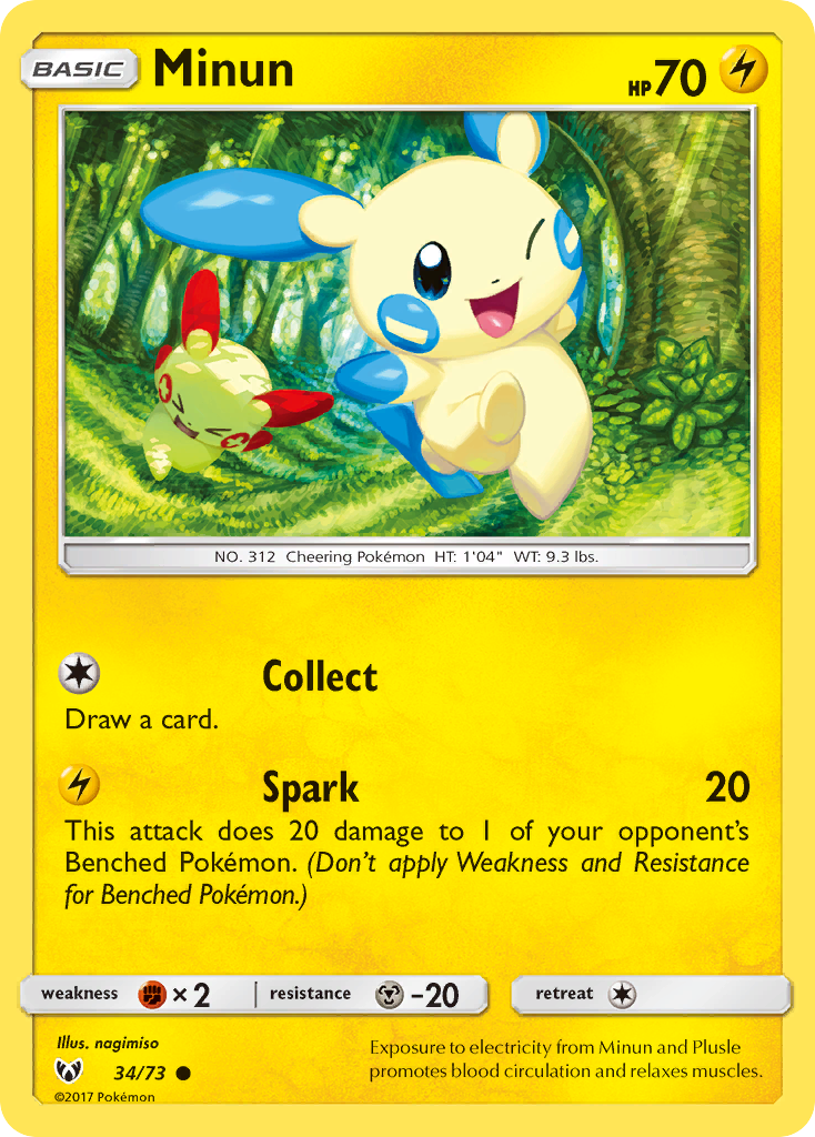 Minun – Shining Legends