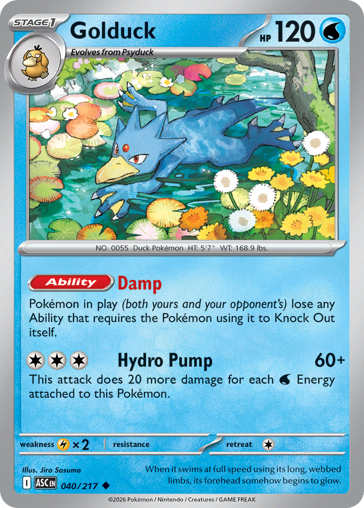 Golduck – Ascended Heroes