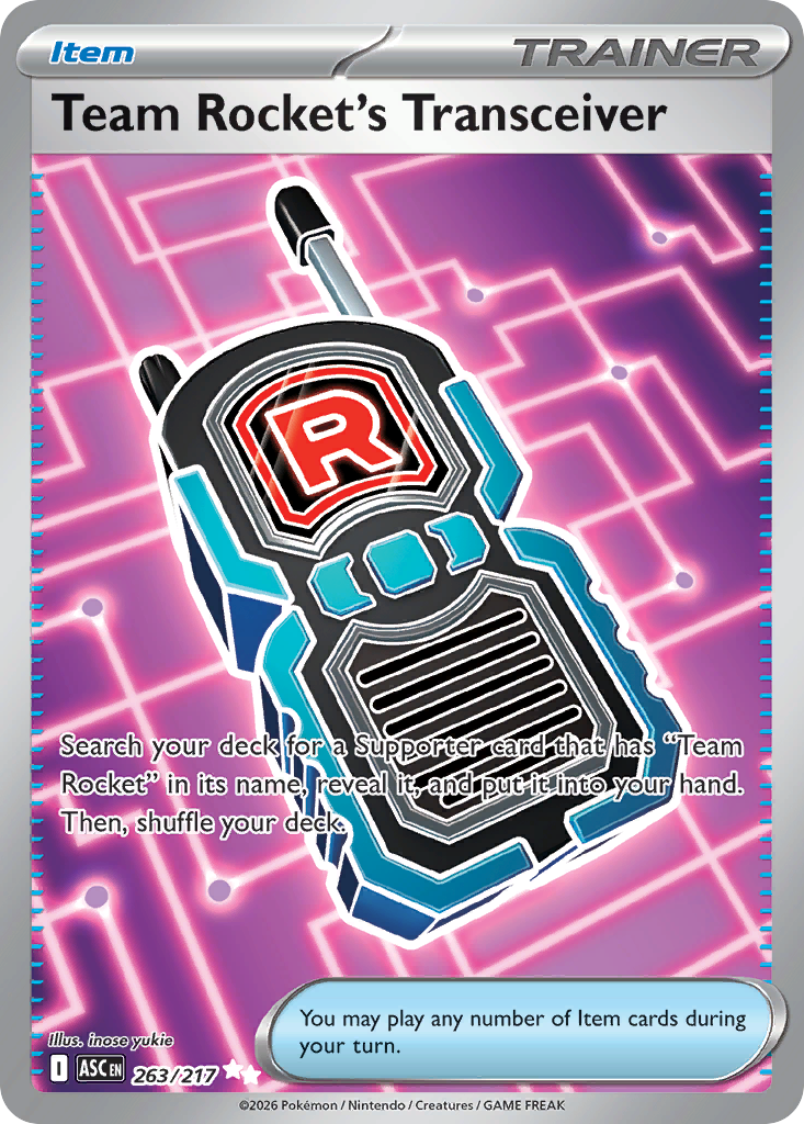 Team Rocket's Transceiver – Ascended Heroes