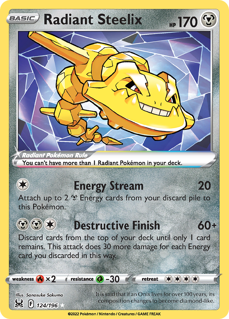Radiant Steelix – Lost Origin