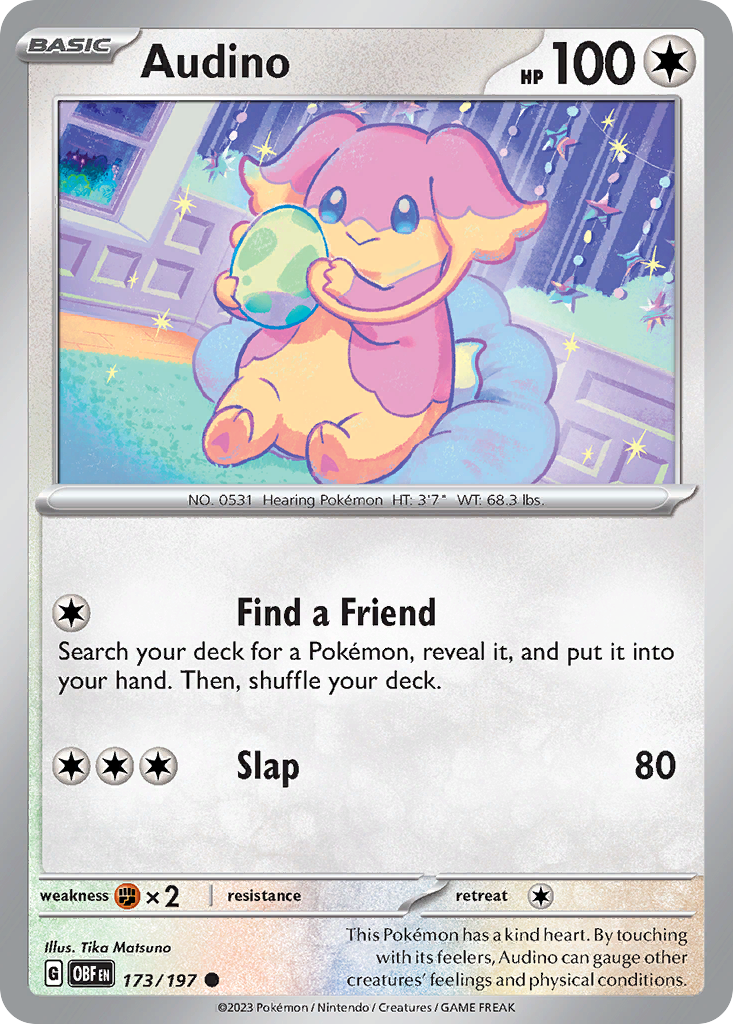 Audino – Obsidian Flames