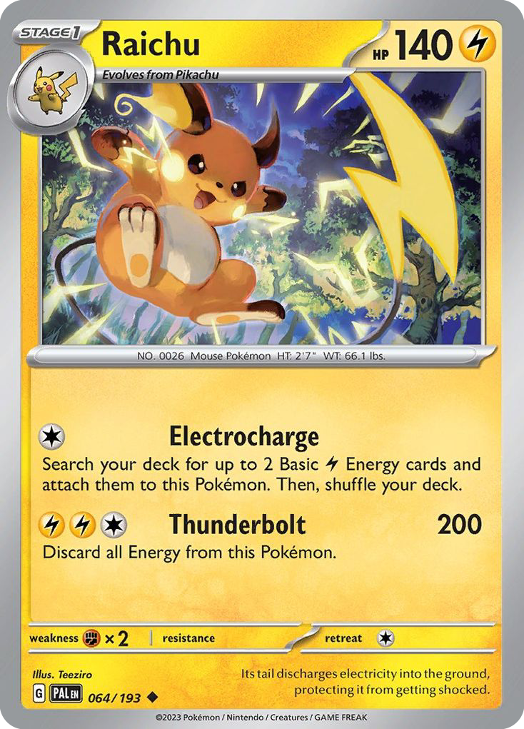 Raichu – Paldea Evolved