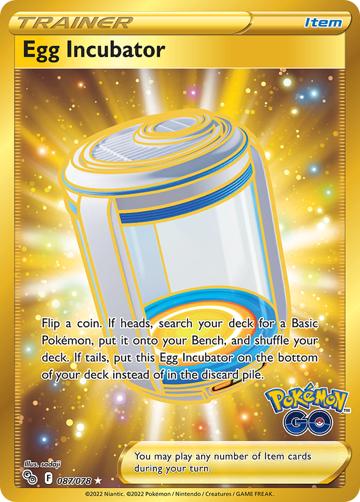 Egg Incubator – Pokémon GO