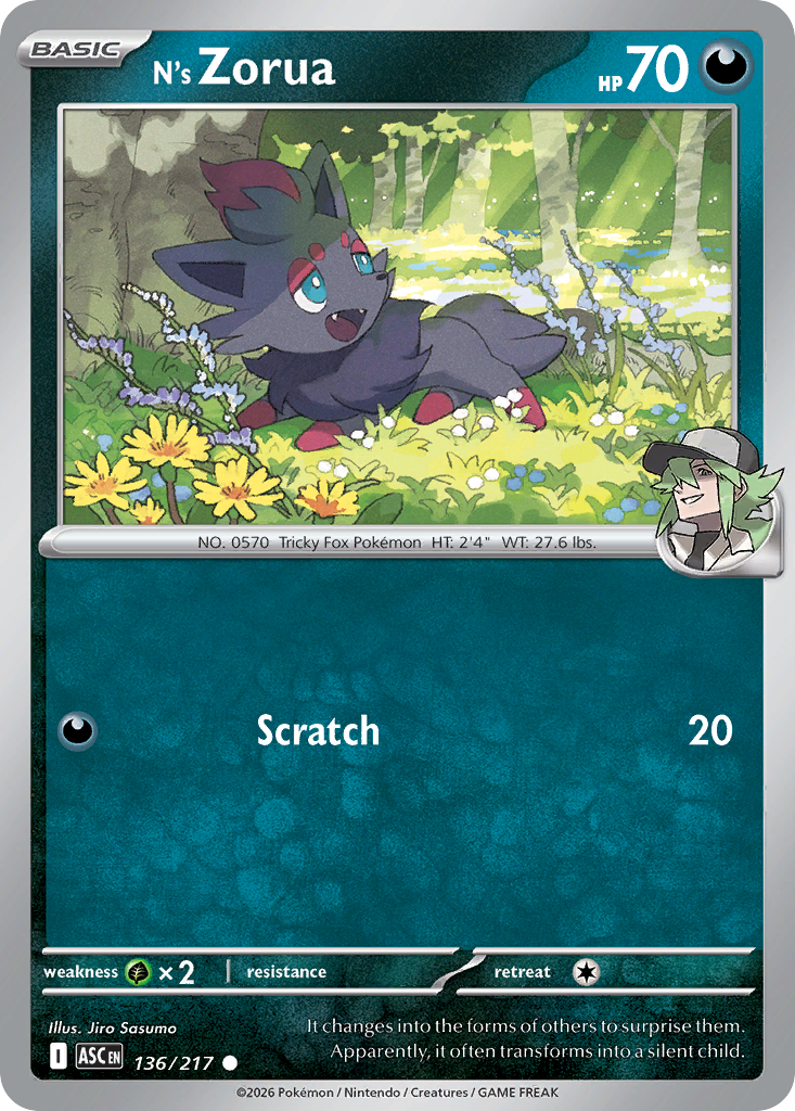 N's Zorua – Ascended Heroes